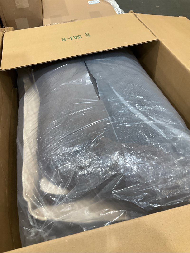 Condition photo showing As Is for Orthopedic Dog Bed for Large Sized Dogs with Removable Washable Cover, Waterproof Lining & Non-Slip Base, Pet Dogs Couch Sofa with Extra Thick Dual-Layer Interior Padding, 36", Brown L(36"x 27"x 8.7") Brown