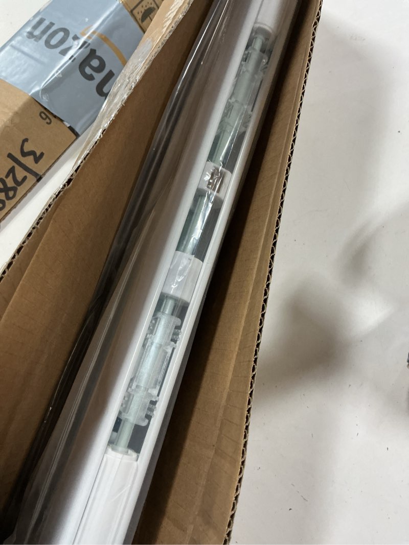 Condition photo showing New/Like New for LazBlinds No Tools No Drill Cordless Cellular Shades, Blackout Light Blocking Honeycomb Shades for Home, Thermal Insulation Blinds for Windows, 22" W x 48" H, White