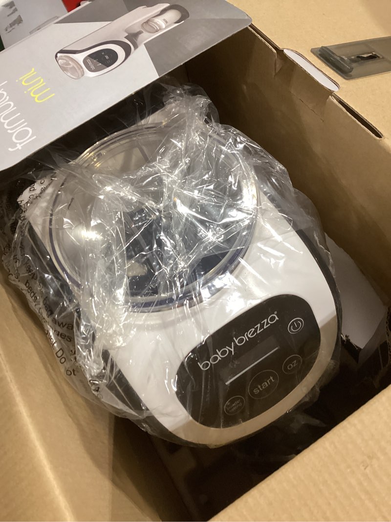 Condition photo showing Good Condition for Baby Brezza Formula Pro Mini Baby Formula Mixer Machine Fits Small Spaces and is Portable for Travel– Bottle Makers Makes The Perfect Bottle for Your Infant On The Go, White