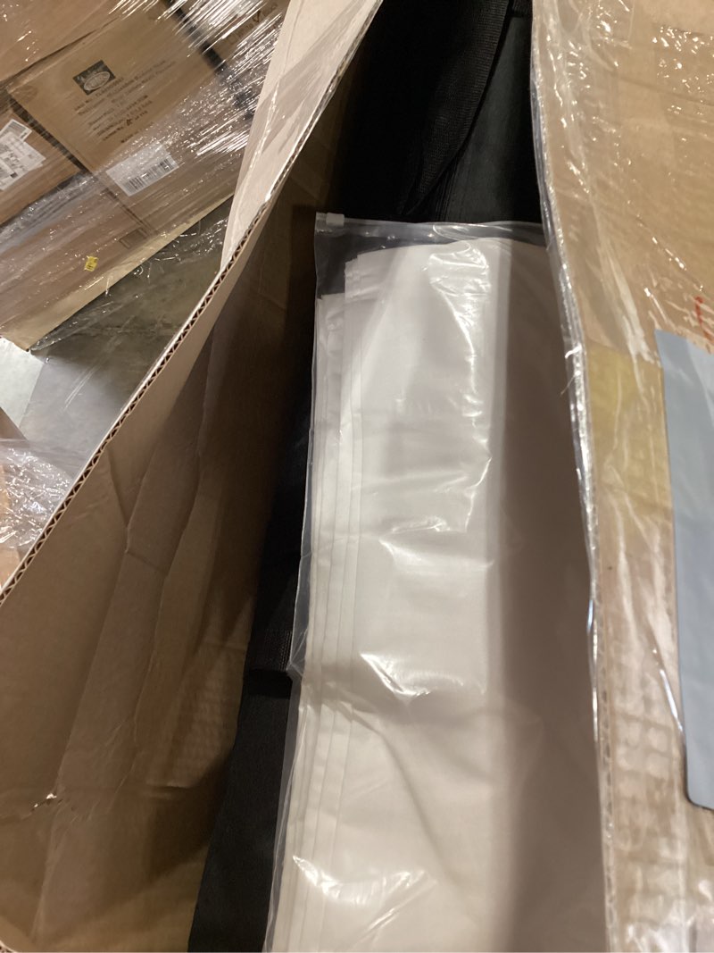 Condition photo showing Good Condition for slow dolphin photo video studio 10 x12ft 100% cotton white muslin backdrop with 10 x 10ft stand photography background support system kit clamp, clips,carry bag