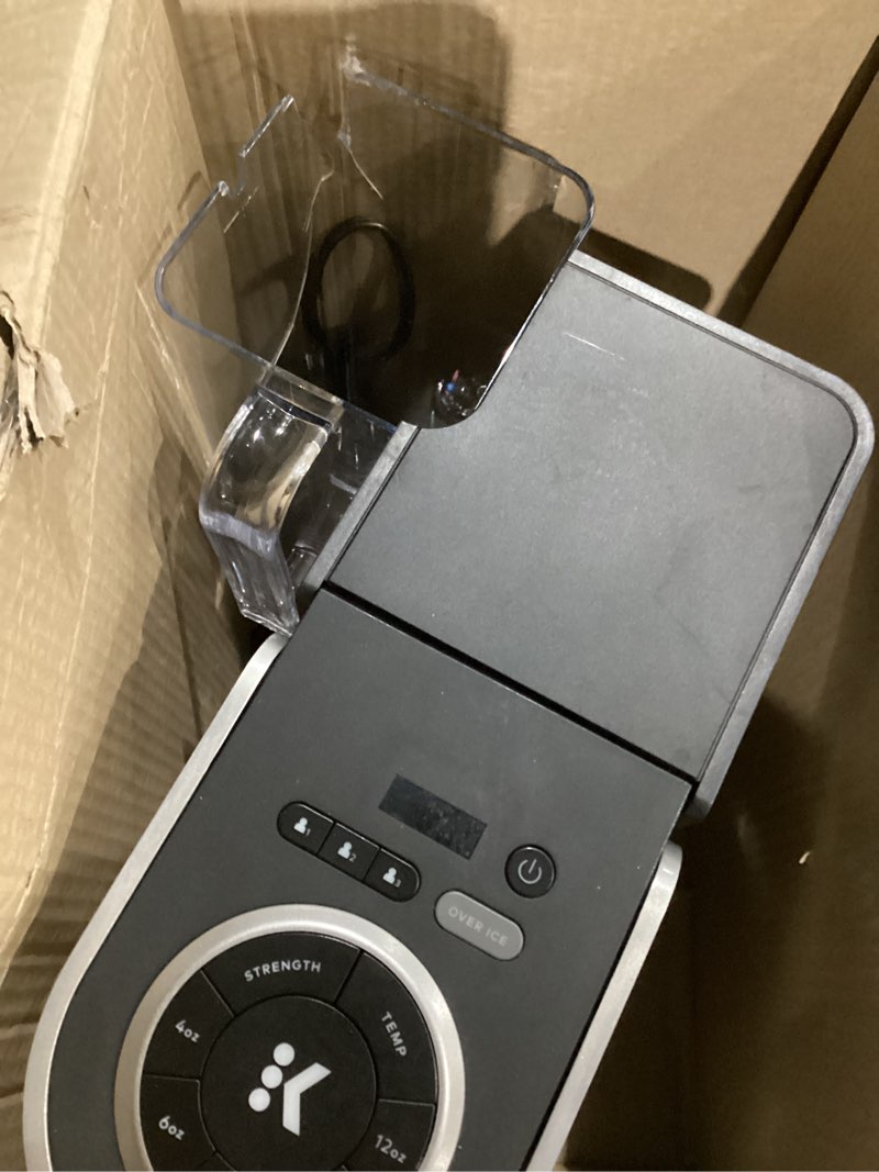 Condition photo showing As Is for Keurig K-Supreme Plus SMART Coffee Maker, Single Serve K-Cup Pod Coffee Brewer, BREWID and MultiStream Technology, 78 Oz, Black Black Maker