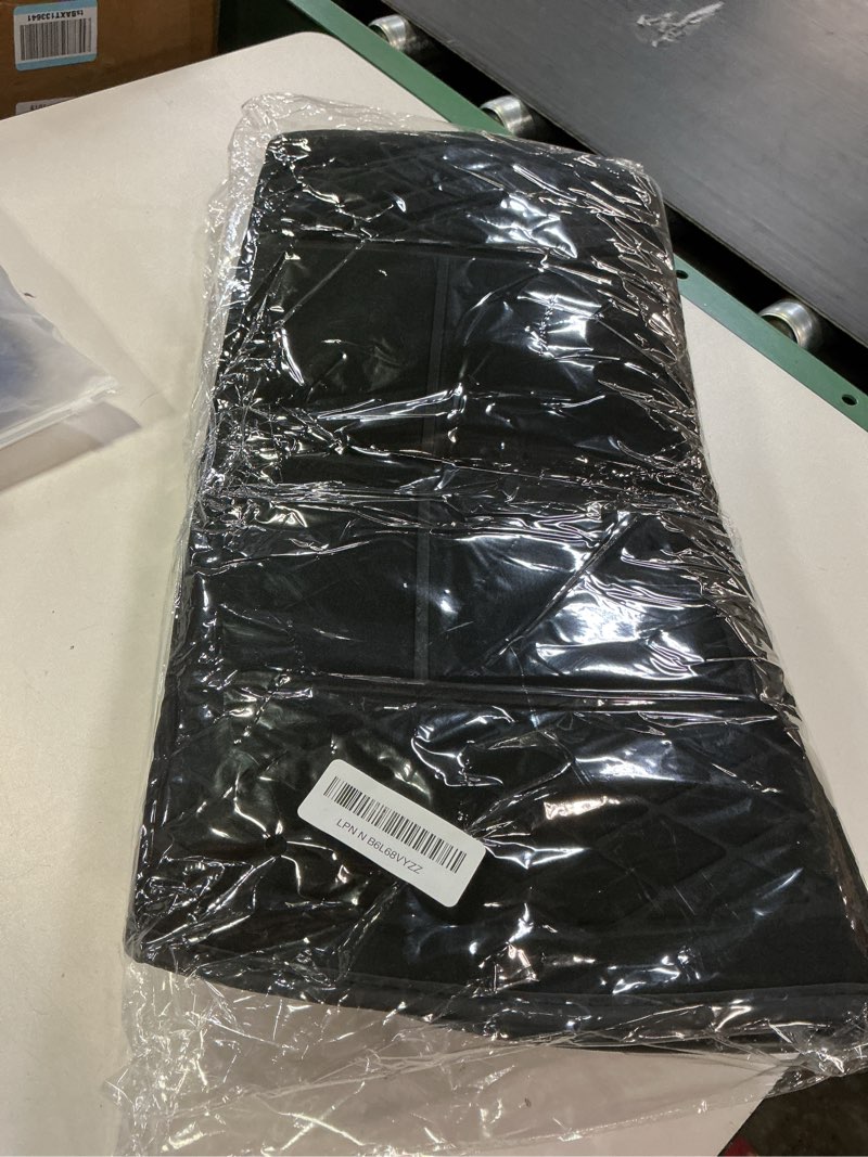 Condition photo showing Good Condition for Car Seat Cushions, Car Seat Cover Foldable Portable Seat Cover for Back and Seat Cushions with Bottom Anti Slip Silicon(1 Pack/Black)