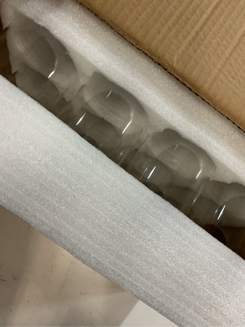 Condition photo showing New/Like New for tbwind 12pcs glass cylinder vases 8 inch tall clear flower vases for centerpieces wedding decoration, hurricane floating candle holder for party table home decor 12 pack 8 inch