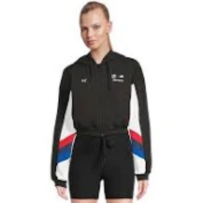 PUMA Women's Standard BMW M Motorsport MT7 Track Jacket, Black, X-Small
