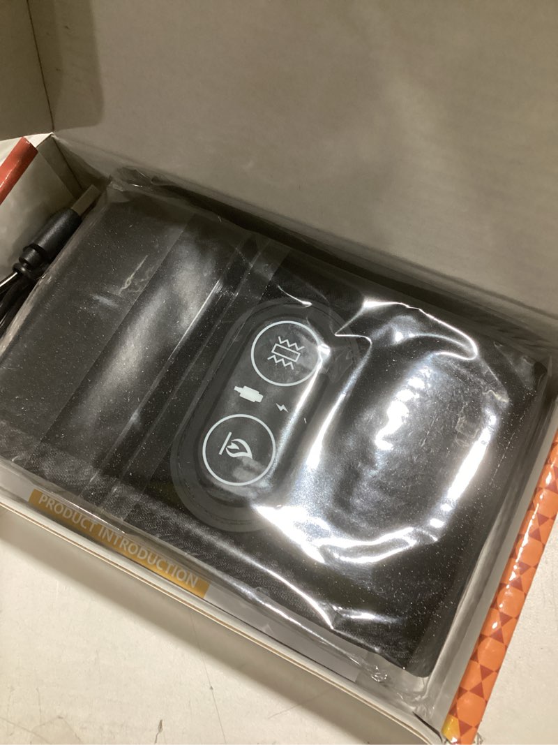 Condition photo showing Good Condition for cordless wrist massager for carpal tunnel relief, hand massager with heat, heated wrist massager, wrist heating pad for pain relief, heated wrist wrap for pain, with red light, 3 heat & 3 massage modes, black