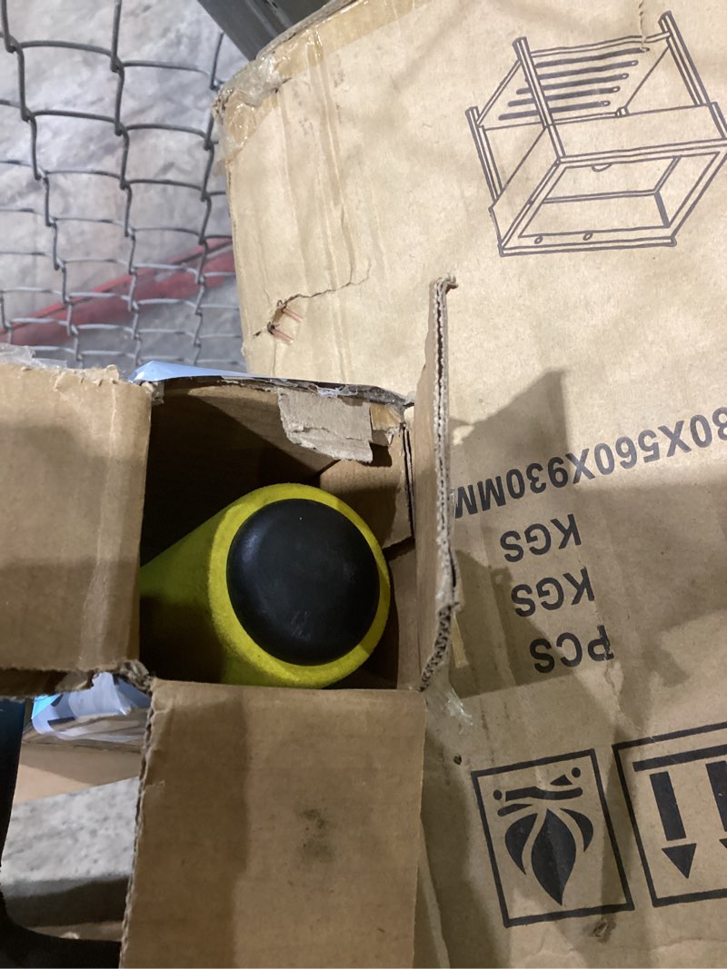 Condition photo showing As Is for 24ft Long Telescopic Extension Pole with Utility Hook Multi-Purpose Aluminum Christmas Light Hanging Pole Heavy Duty for Paint Roller Bird Feeder Pole Hanger Cleaning Tool