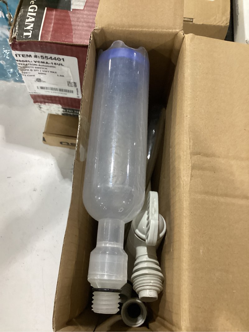 Condition photo showing Good Condition for promising aquarium siphon vacuum cleaner, fish tank water changer & gravel sand cleaner | manual pump with replaceable brush head and adjustable rods for aquariums, fish tanks and turtle tank cleaning