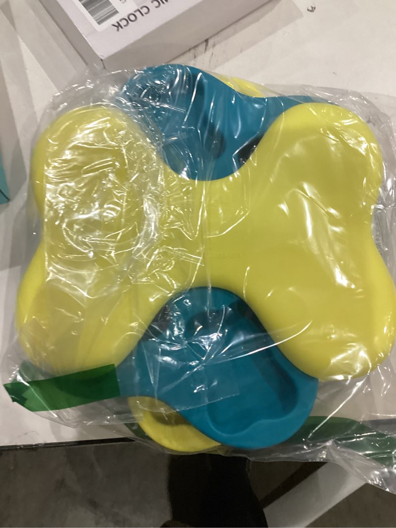 Condition photo showing As Is for Outward Hound by Nina Ottosson Dog Tornado Treat Puzzle Dog Toy, Level 2 Intermediate, Blue Dog Tornado (Yellow and Blue) 1 Count (Pack of 1)