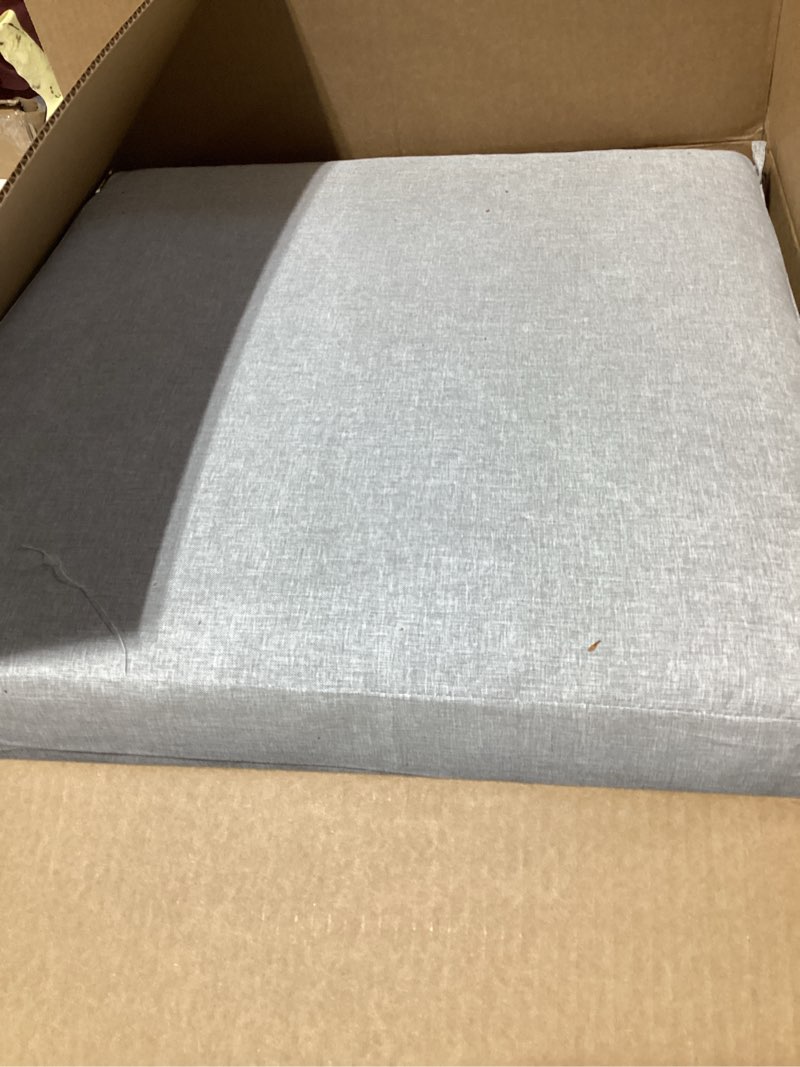 Condition photo showing Good Condition for arden performance outdoor deep seat set, 24 x 24, rain-proof, fade resistant, deep seat bottom and back cushion paloma woven texture polyfill paloma valencia 24" x 24"