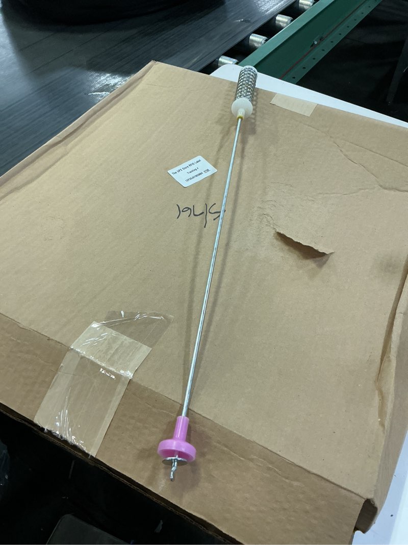 Condition photo showing As Is for samsung dc97-16350u washer suspension rod + spring assembly, individual damper