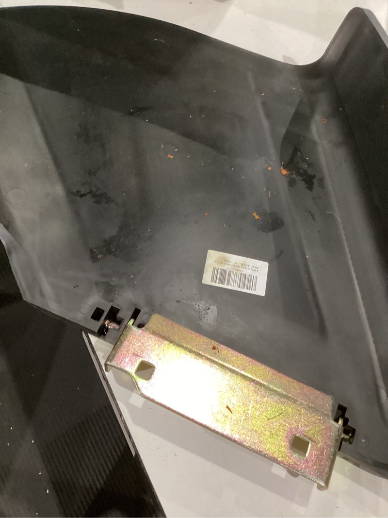 Condition photo showing As Is for 631-05191 discharge chute deflector assembly for cub cadet 631-05191a gt2042 ltx1040 ltx1042 ltx1045 ltx1046 rzt-l42 rzt-l46 rzt-s42 rzt-s46 rzt-42 rzt-46