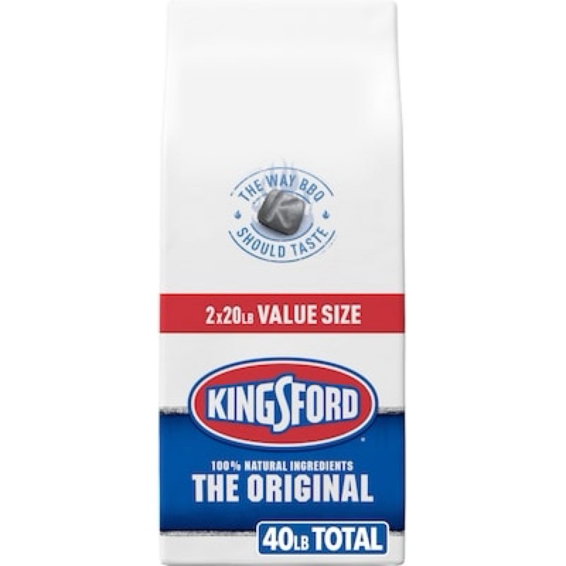Kingsford 2 -Pack 20 Pound(s) Charcoal briquettes