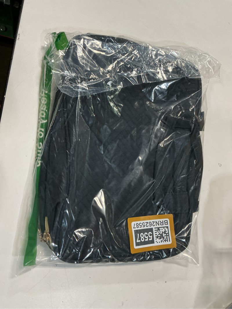 Condition photo showing New/Like New for BAGSMART Large Toiletry Bag Travel Bag with Hanging Hook, Water-resistant Makeup Cosmetic Bag Travel Organizer for Accessories, Shampoo, Full Sized Container, Toiletries Large Black