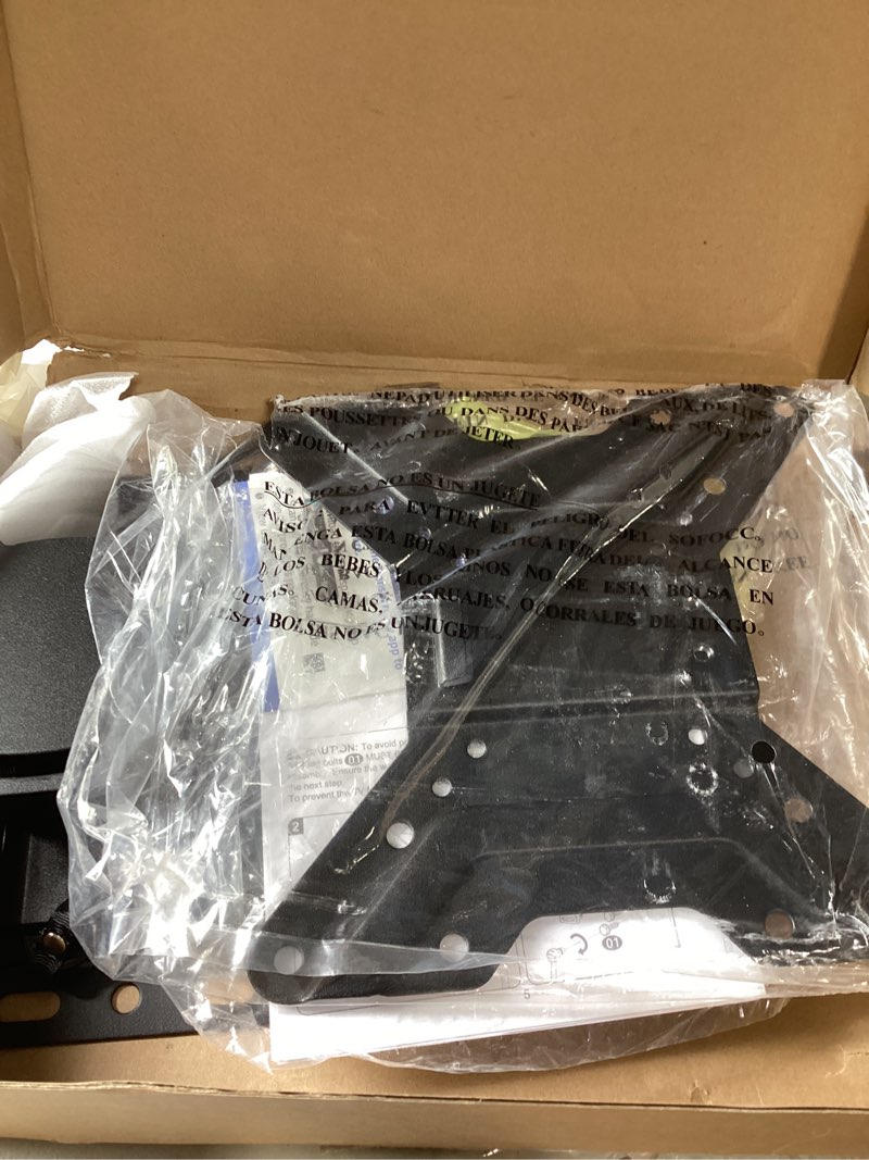 Condition photo showing New/Like New for mounting dream ul listed lockable rv tv mount for most 17-43 inch tv, rv mount for camper trailer motor home boat truck, full motion unique one step lock rv tv wall mount, vesa 200mm, 44 lbs, md2210 for 17" to 43" tvs,