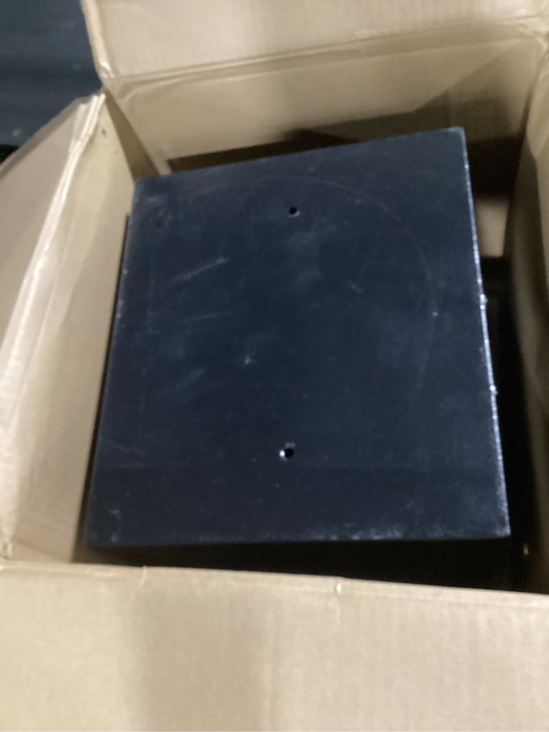 Condition photo showing As Is for bonsaii large safe box 2.5 cubic feet for home security with electronic keypad and removable shelf, document safe for home, money, cash, jewelry, 15.7"w x 15"d x 21.7"h 2.5 cu.ft.(regular)