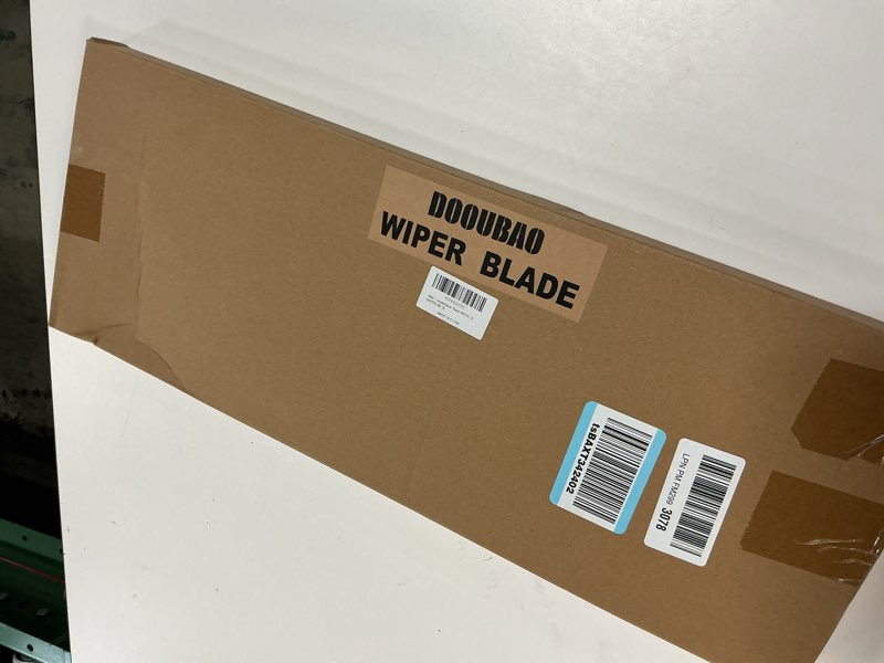 Condition photo showing New/Like New for wiper blades for tesla model x, 28" + 18"(pack of 2) windshield wipers with integrated washing, automotive replacement front windshield wiper blades for my car, all-seasons applicable tesla model x-water-28 18