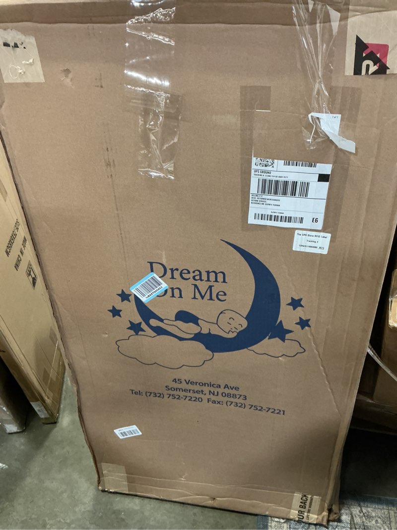 Condition photo showing New/Like New for Dream On Me Honeycomb Orthopedic Firm Fiber Standard Baby Crib Mattress, Greenguard Gold and JPMA Certified, 5” Fiber Core Optimum Support, Fits Crib and Toddler Bed, Waterproof Vinyl Cover White