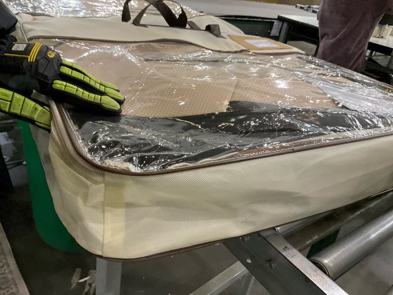 Condition photo showing As Is for Car seat covers 2pc