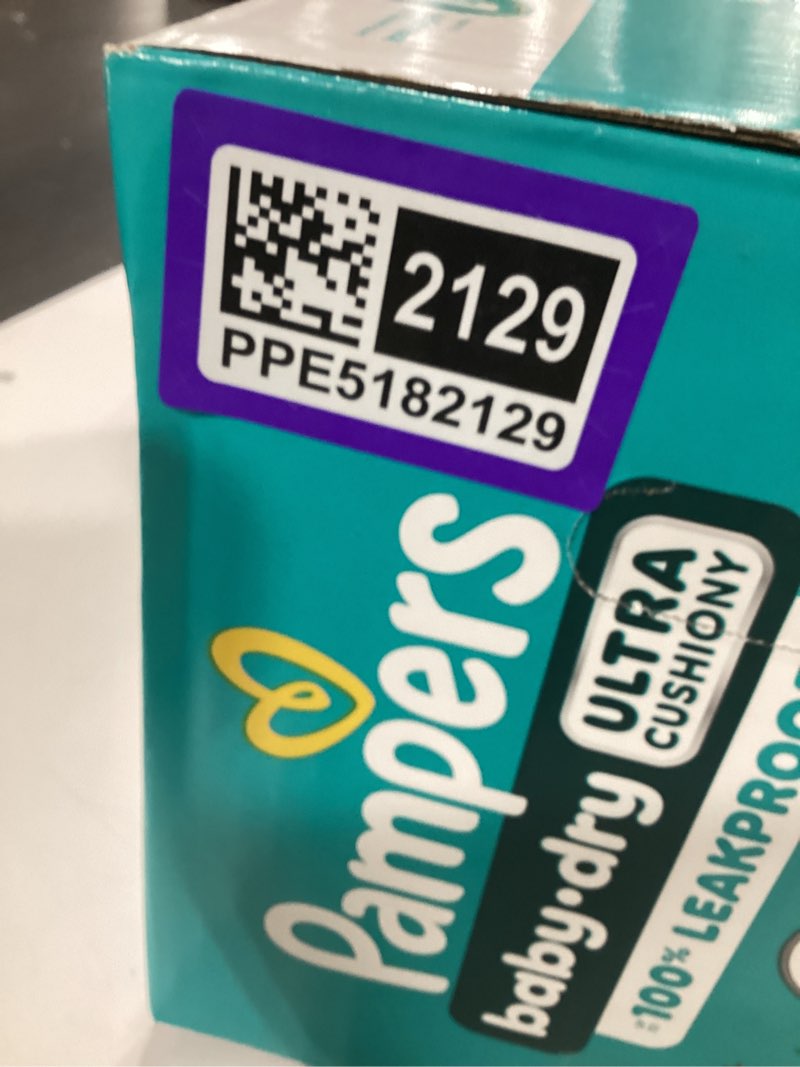 Condition photo showing Good Condition for pampers diapers - baby dry - size 3, 104 count, absorbent disposable infant diaper (packaging may vary) size 3 104