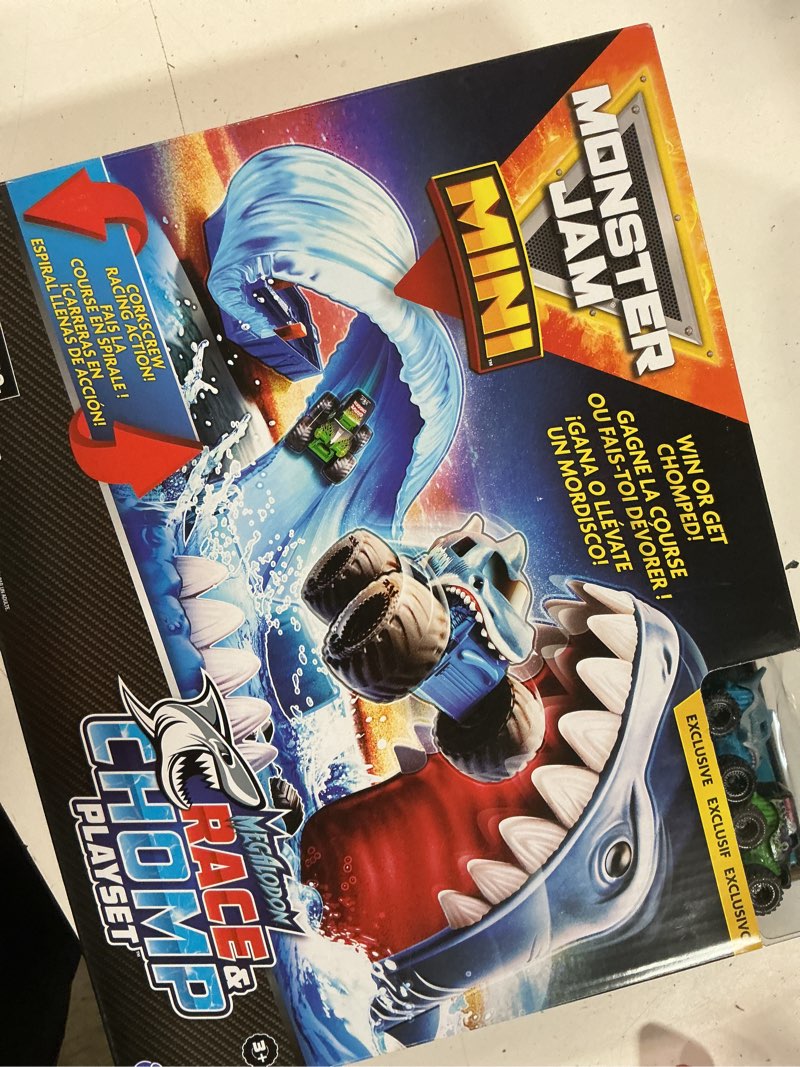 Condition photo showing New/Like New for monster jam  mini modular race set