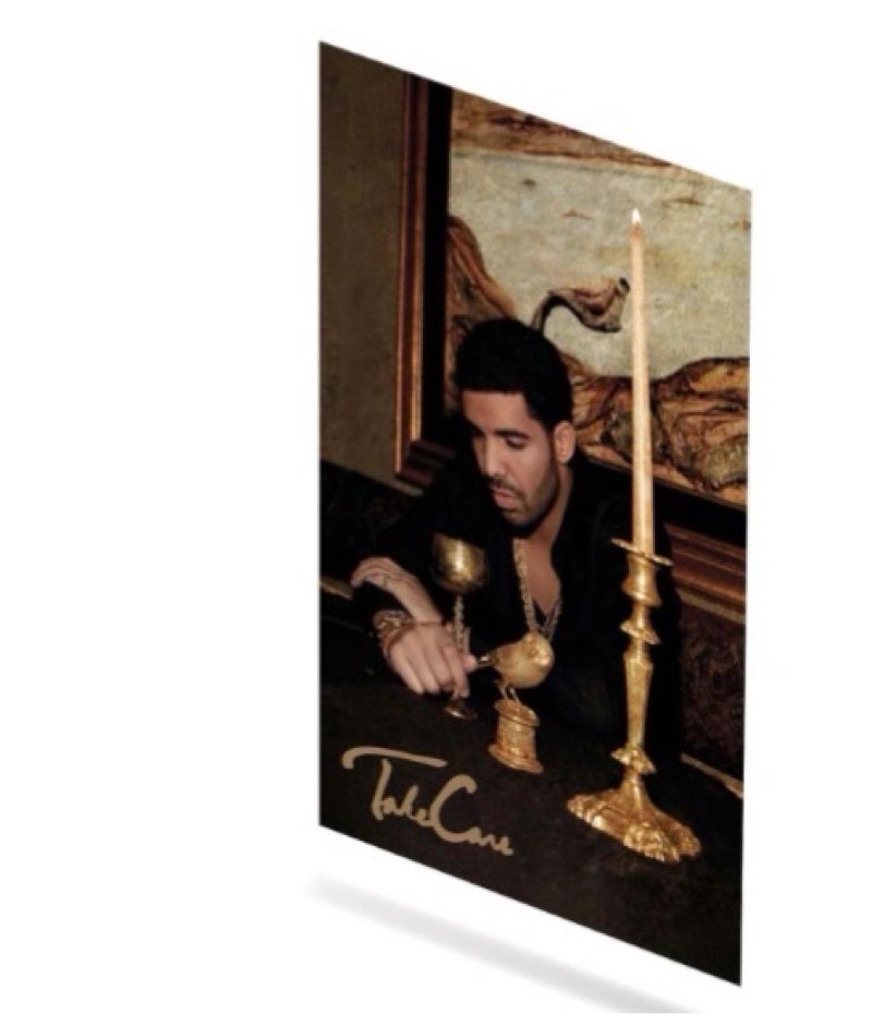 official take care album poster
