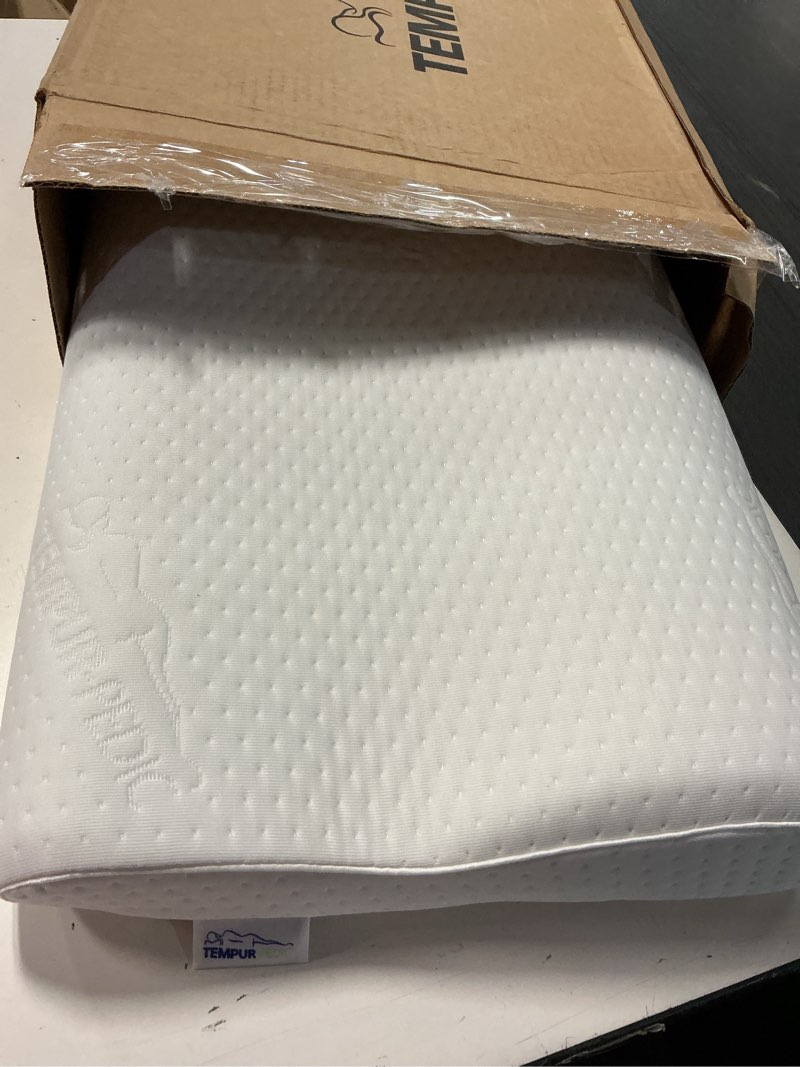 Condition photo showing Good Condition for tempur-pedic tempur neck pillow, small profile, white small profile 1