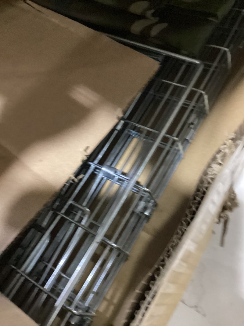 Condition photo showing Good Condition for live animal trap cage with cover, cat trap for stray cats 32 inch heavy duty folding skunk traps with real door for raccoons, opossums, groundhogs, skunks, feral cats, squirrels-(32 x 10 x 12 inches) trap+camouflage cover