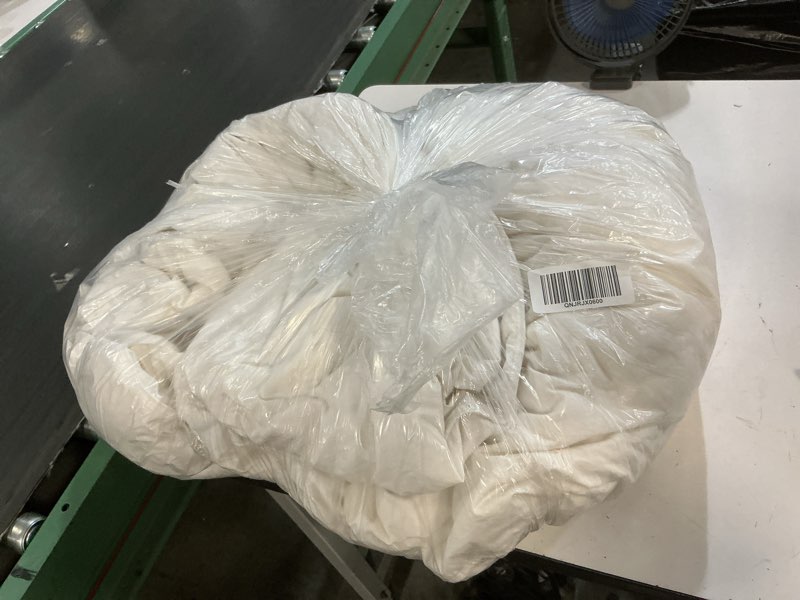 Condition photo showing As Is for quince premium down comforter, full/queen, down