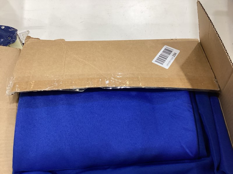 Condition photo showing New/Like New for sancua Royal Blue Round Tablecloths 120 Inch, 6 Pack - Circle Fabric Cloth Table Cloths for Independence Day Wedding Party Banquet Birthday, Washable Polyester Table Cover (Fit 30-72 Inch Tables) Royal Blue 6 Pack 120 Inch, Round