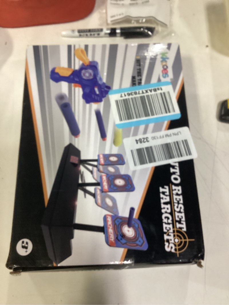 Condition photo showing New/Like New for KKONES Electric Scoring Auto Reset Shooting Digital Target for Nerf Guns Shooting Target