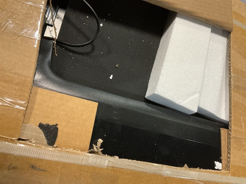 Condition photo showing As Is for Walking Pad Treadmill with Handle Bar, Compact Portable Treadmills for Home Small, Electric Walking Pads with Handles, 3.5HP Quiet and LED Display, 400 LBS Capacity