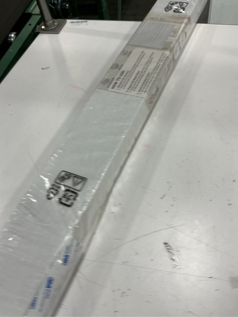 Condition photo showing Good Condition for 6 packs temporary blinds for indoor windows, light filtering paper shade, easy to cut and install, 36" w x 72" l, black out window cover with 12 clips, white