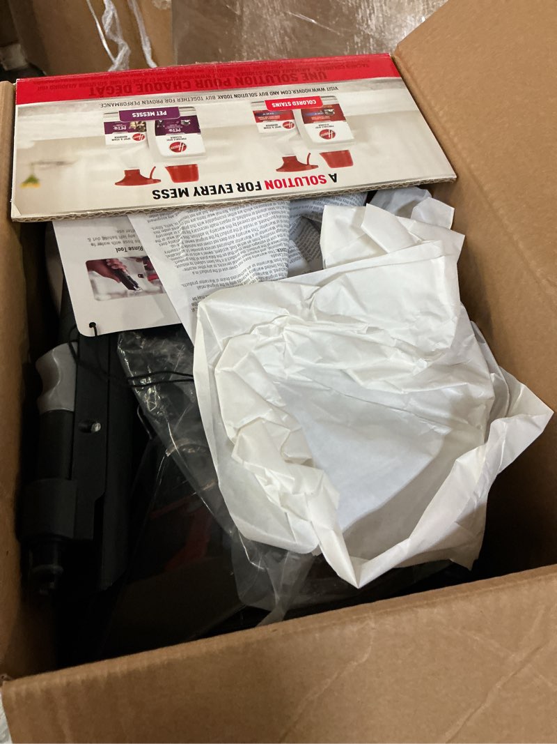 Condition photo showing As Is for cleanslate pro portable carpet and upholstery spot cleaner