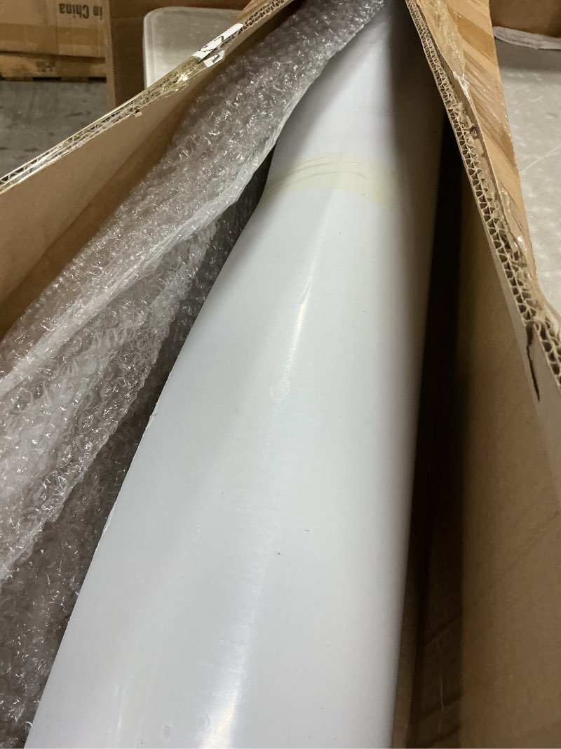 Condition photo showing Good Condition for Polycarbonate Clear Plastic Sheet 1 Pcs 48" x 144" Flexible Sheet Panels with UV Coating on Both Sides for Crafts DIY Window Replacement Panes 48 x 144 inches Clear 1