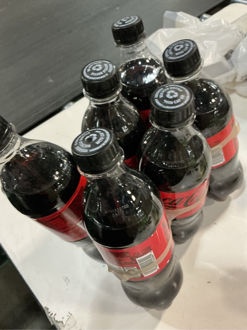 Condition photo showing Good Condition for coke zero sugar diet soda soft drink, 16.9 fl oz, 18pack coke zero sugar 16.9 fl oz (pack of 18
