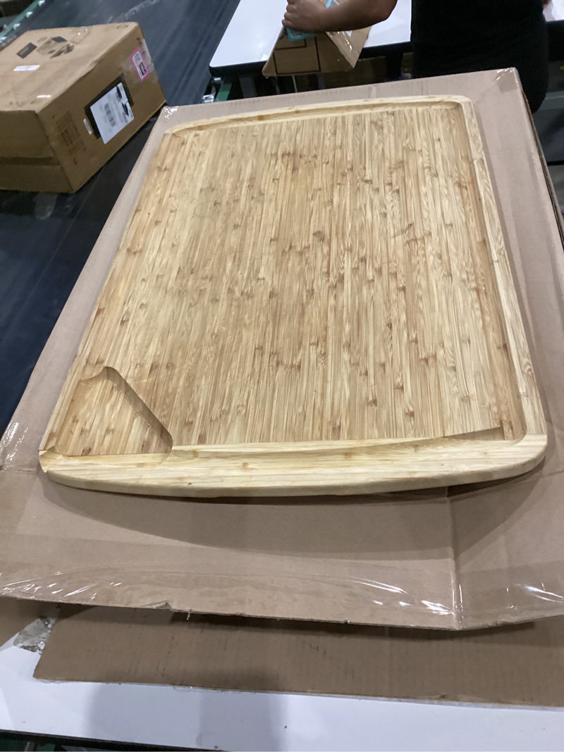 large cutting board, bamboo wood cutting board for kitchen