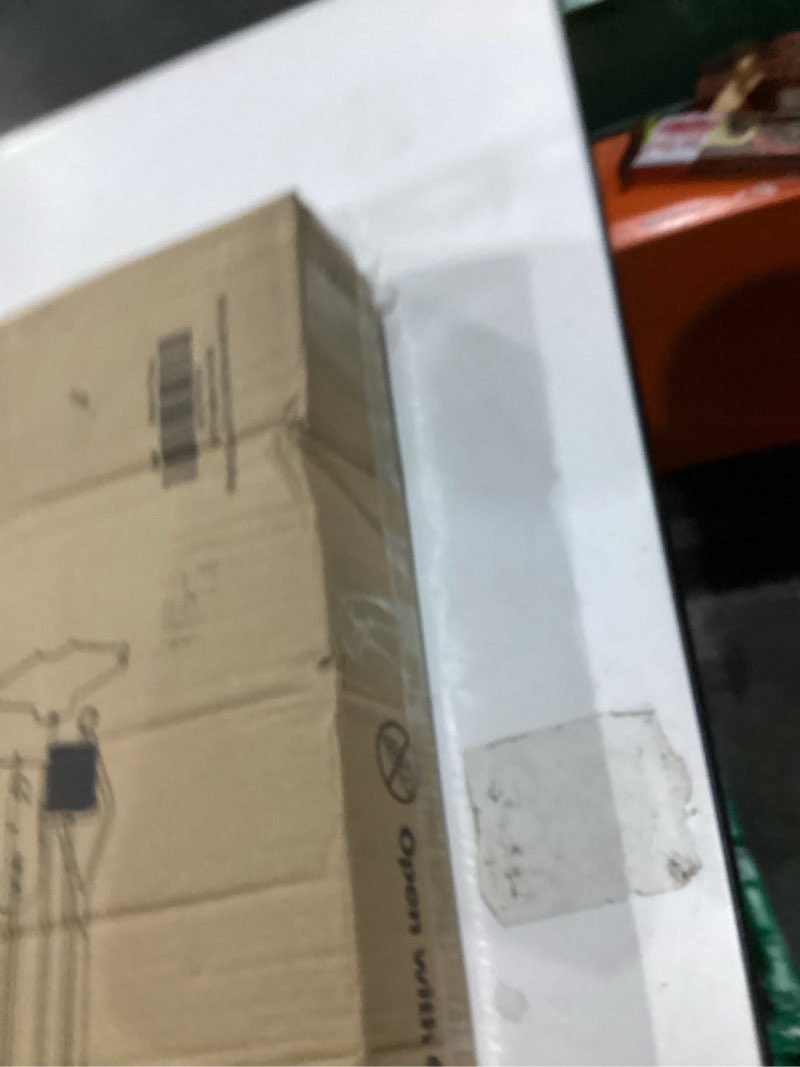 Condition photo showing As Is for GameXcel 5PC Fireplace Tools Set - Fireplace Accessories Tool Set with Stand - 32" Wrought Iron Heavy Duty - Indoor Outdoor Fire Pit Wood Stove Hearth - Poker Tongs Shovel Brush - Black