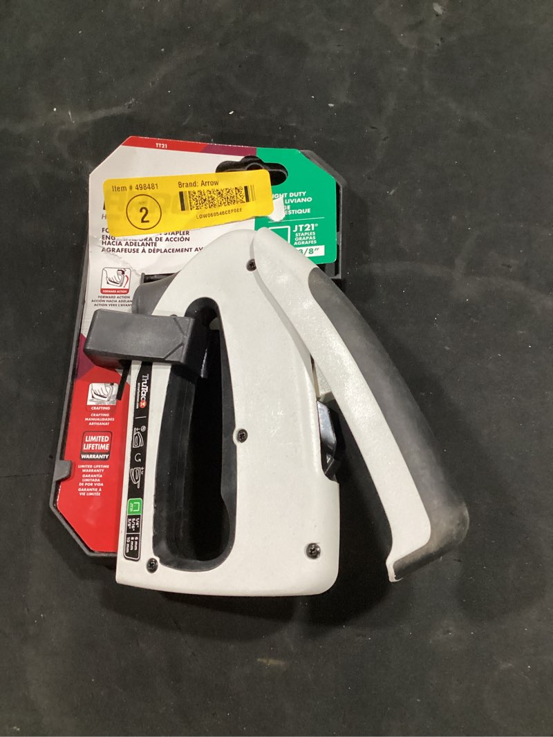 Condition photo showing Good Condition for arrow trutac forward action 0.44 in. narrow staple gun