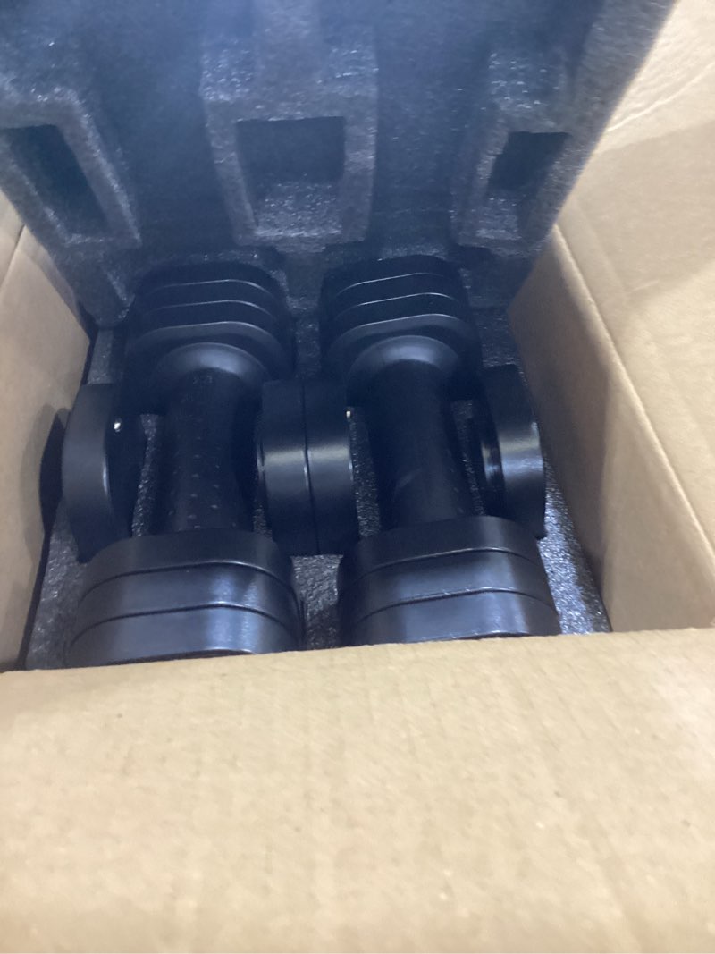 Condition photo showing Good Condition for zempox adjustable dumbbell set, 4 in 1 free weight dumbbell set for women, hand weight for women at home, each 2lb 3lb 4lb 5lb with tpu soft rubber handle for home gym aquatic fitness equipment,purple black
