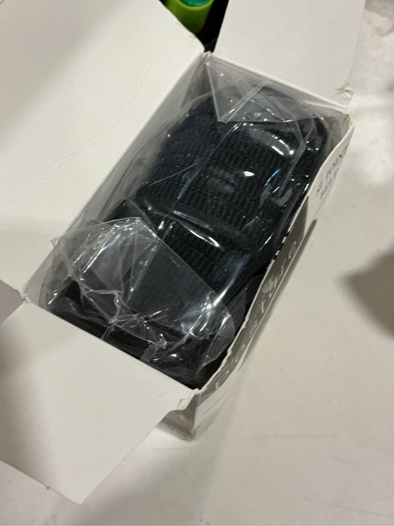 Condition photo showing As Is for sacroiliac hip belt for women and men that alleviates sciatic, pelvic, lower back, leg and sacral nerve pain caused by si joint dysfunction| trochanter brace (regular, black)