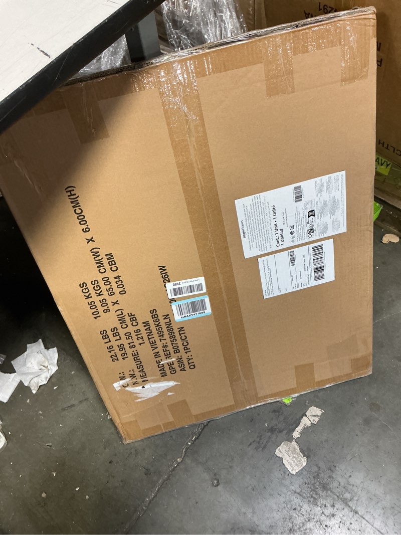 Condition photo showing Good Condition for Amazon Basics Foldable Octagonal Metal Exercise Dog Playpen - Indoor/Outdoor, Single Door, Small (8 Panels, 24 x 30), Easy to assemble and store, 30" - Small, , Black