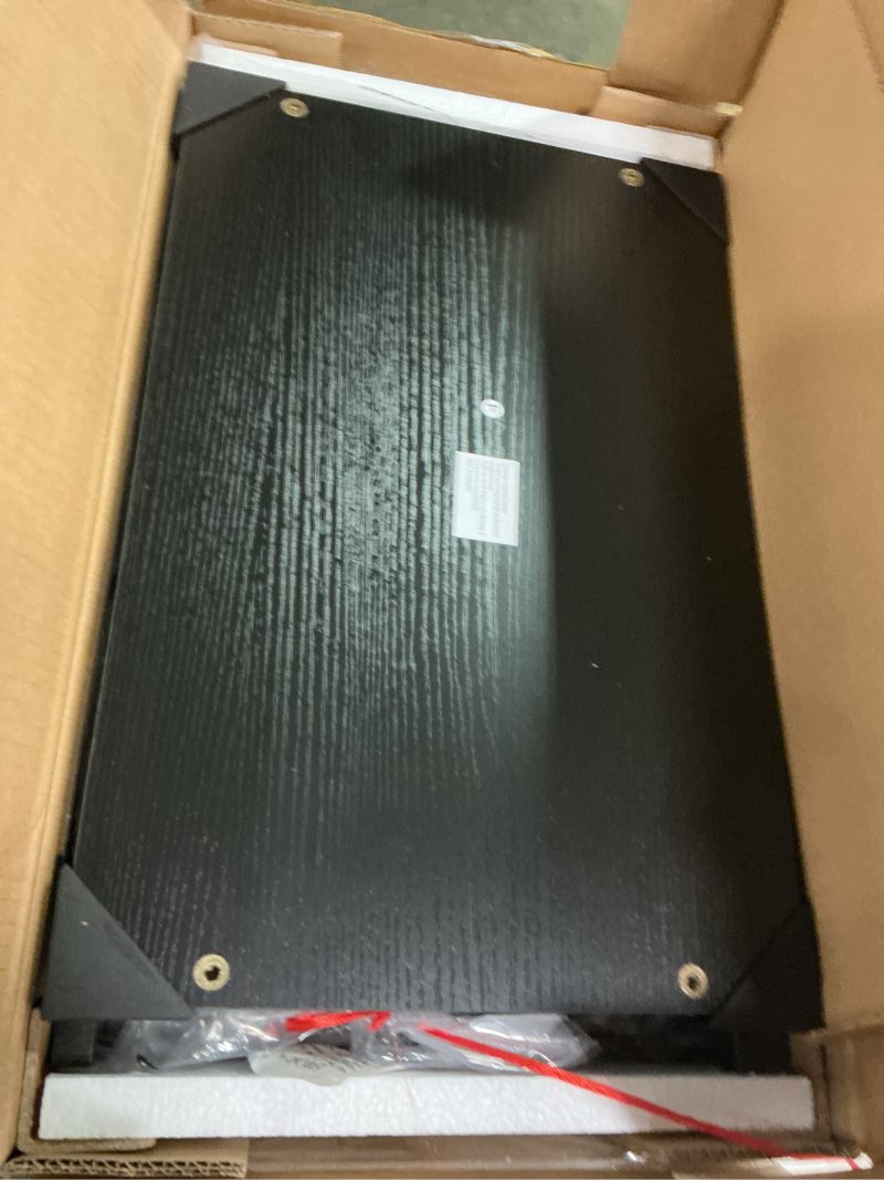 Condition photo showing Good Condition for NEWBULIG Nightstand with 2 Fabric Drawers Small Dresser 25 Inch Tall Bedside Table End Table Storage Furniture for Bedroom Closet Entryway College Dorm Black 18"D x 11.8"W x 20"H 1 Pack Black