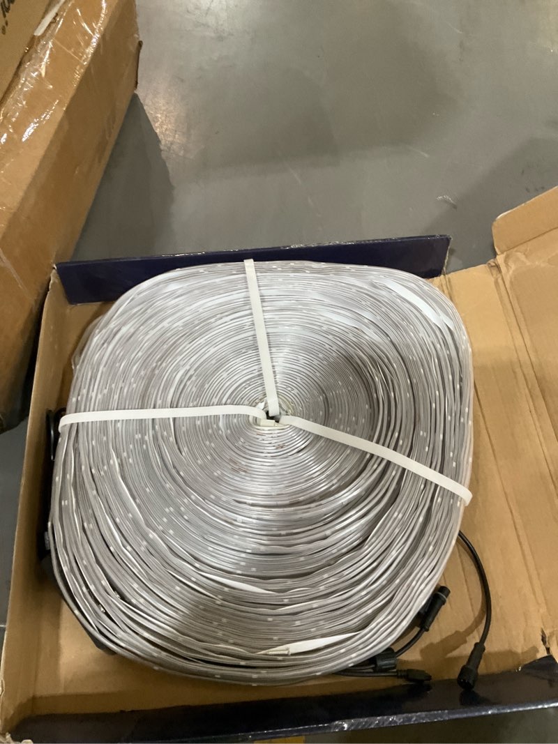 Condition photo showing Good Condition for 500ft outdoor led strip lights waterproof,ip68 waterproof led rope lights with remote and app controlled?music sync rgb outdoor led strip lights for bedroom,roof,courtyards?2 rolls of 250ft?