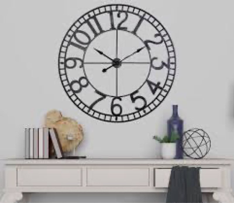 Large wall clock