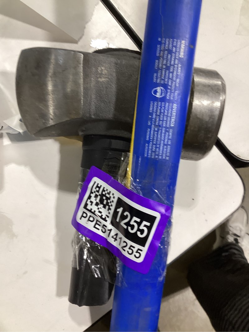 Condition photo showing Good Condition for estwing 48.0 -oz steel head rubber handle drilling hammer