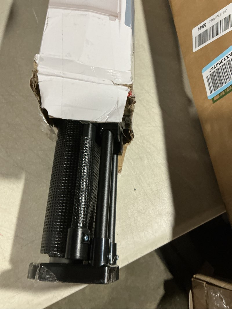 Condition photo showing As Is for reinforced 80 inch retractable baby gate extra wide baby gate for wide openings, indoor/outdoor retractable dog gate for doorway, mesh dog gate indoor prevent babies/pets from crawling under, black black 33" tall x 80" wide? with reinforced bar ?