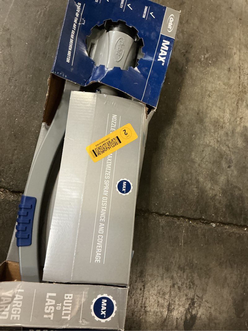 Condition photo showing Good Condition for orbit orbit max 4000-sq ft oscillating sled lawn sprinkler