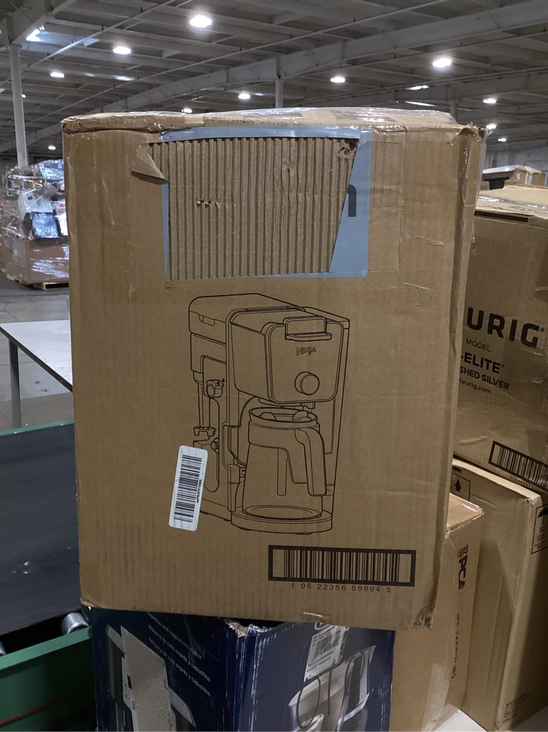 Condition photo showing Good Condition for ninja specialty drip coffee maker | dualbrew™ pro specialty coffee machine w/frother, permanent filter | brew w/pods & grounds, k cups compatible | 4 brew styles, 13 cup to pot sizes | black cfp307
