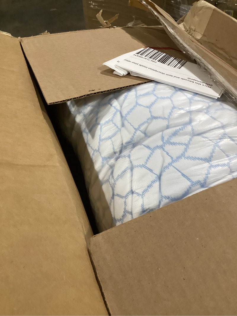 Condition photo showing Good Condition for qutool enhanced cooling pillows for sleeping, certipur-us shredded memory foam pillows king size set of 2 for hot sleeper, adjustable bed pillow for side, back, stomach sleepers support yet soft, blue blue-ice plus king(pack of 2)