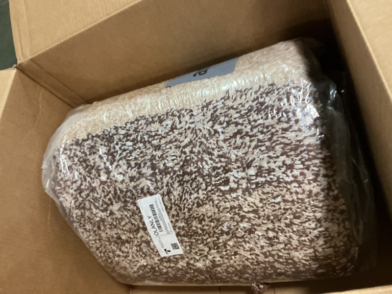 Condition photo showing Good Condition for OLANLY Bathroom Rugs Mat 70x46, Extra Soft Absorbent Microfiber Bath Rugs, Rubber Backing, Quick Dry, Machine Washable Bath Mats for Bathroom Floor, Tub and Shower, Home Decor Accessories, Brown 70" x 46" Brown